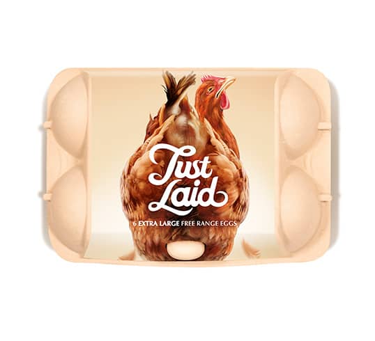 Just Laid – Creative food packaging